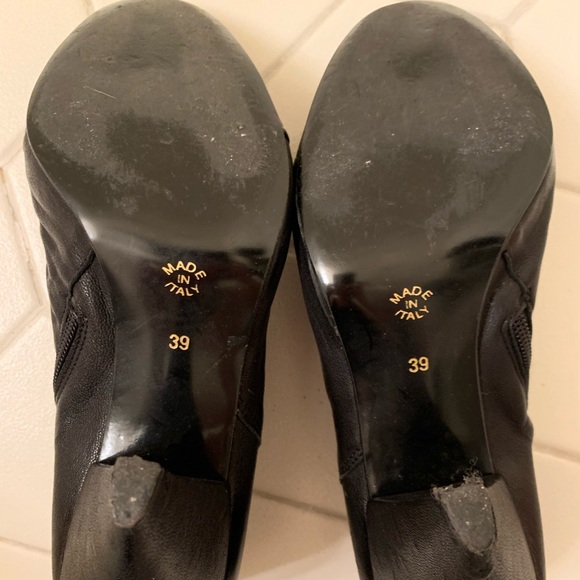 Stefany P. Brown Leather Booties - Picture 8 of 8